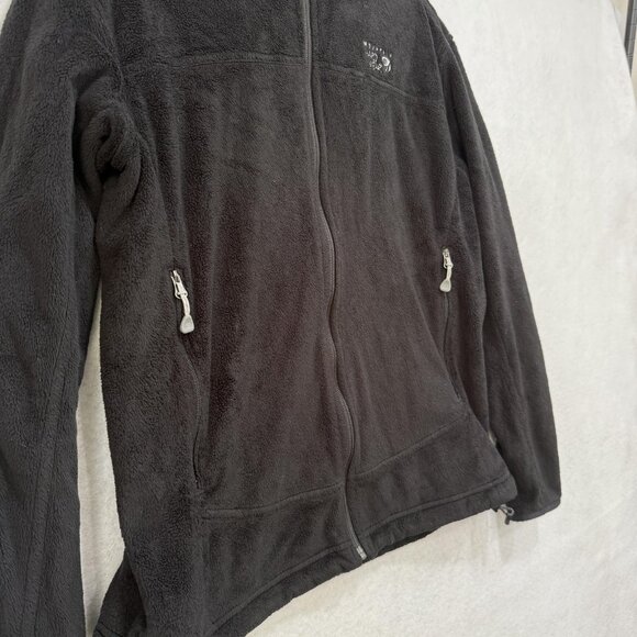 Mountain Hardwear Jacket Womens Large Black Fleece Full Zip Outdoors Hiking Warm - Picture 3 of 13